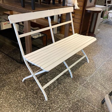 Foldable bench!  2 available 47” x 21” x 34” seat height 18”