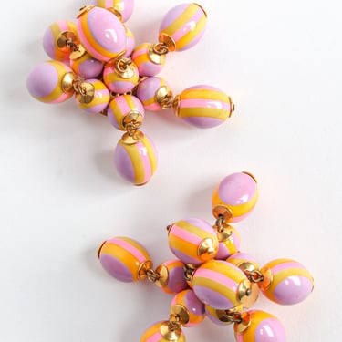 Pastel Egg Cluster Earrings