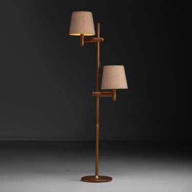 Temde Oak Floor Lamp