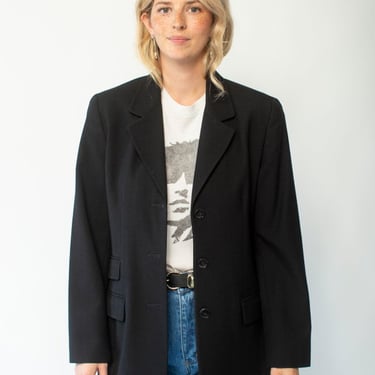 Wool Blazer - Black