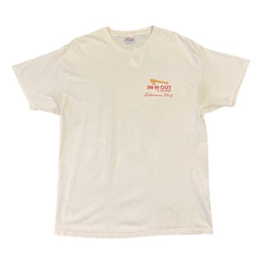 (XL) 2001 White In N Out T-Shirt  030922 JF