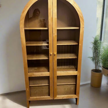 Mason Bentwood Arch Top Storage Cabinet RN268-1