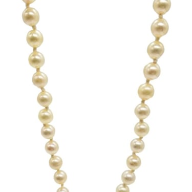 Mid Century Pearl Necklace 