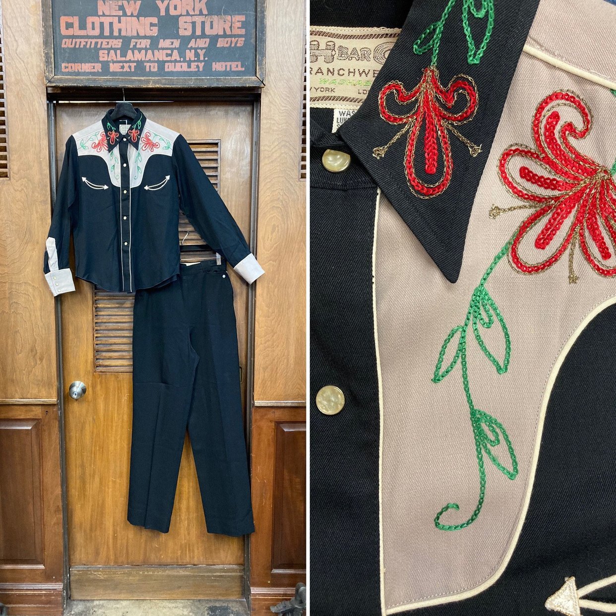 1960年代 コンポラスーツRatner California Clothes 70s Vintage Ratner Clothes Green Polyester 3-Button 2-Piece