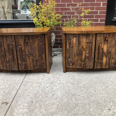 フランス ビンテージ Brutalist Pedestal Low Table（stoop 