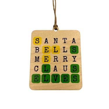 DLS Wordle Ornament