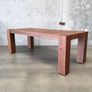 Mid Century Modern Style Dining Table by Crate &amp; Barrel