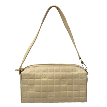 Treasures of NYC - Chanel Tan Quilted Chain Shoulder Bag