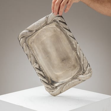 PLAT ART DÉCO, ÉTAIN, G.IRMANN, 1930s
