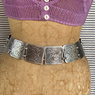 Vintage Silver Belt  / 28