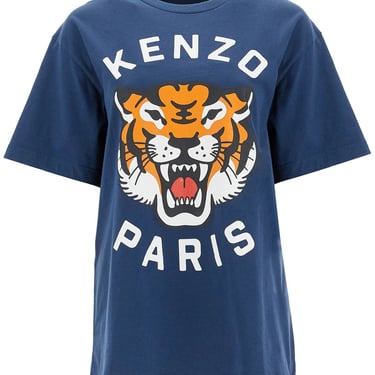 Kenzo Lucky Tiger Crew-Neck T-Shirt Women