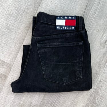 Relaxed Fit Black Wash Tommy Hilfiger Jeans