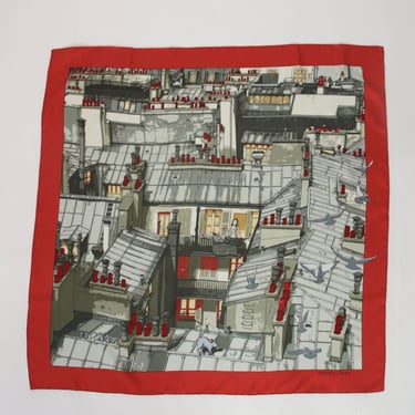 2006 Hermès Les Toits de Paris Scarf