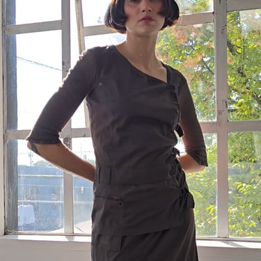 cop.copine Olive Cargo Dress (S)