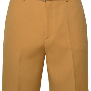 Lanvin Desert Wool Bermuda Shorts Man