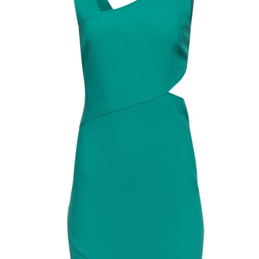 Likely - Green Bodycon Dress w/ Side Peek-a-Boo Cutout SZ 4