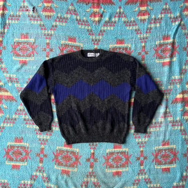 Vintage 80s J. Todd Acrylic Crewneck Sweater 