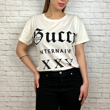 Gucci Guccy Internaive XXV cotton T shirt Size Small Sell Your Sole Belltown Seattle WA