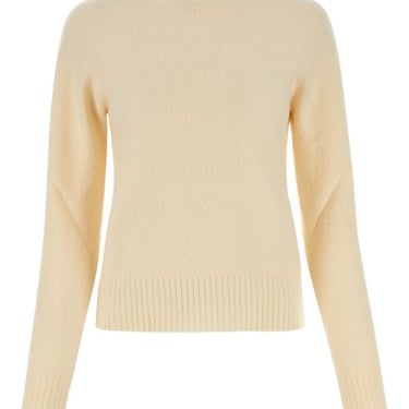 Jil Sander Woman Ivory Wool Sweater