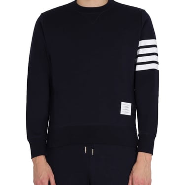 Thom Browne Men 4Bar Stripe Inlay Sweatshirt