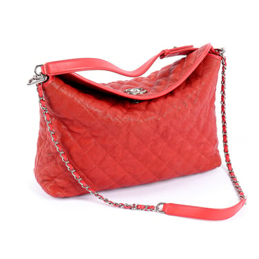 French Riviera Quilted Hobo Bag