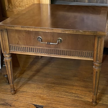 Heritage Square Coffee Table w 1 Drawer