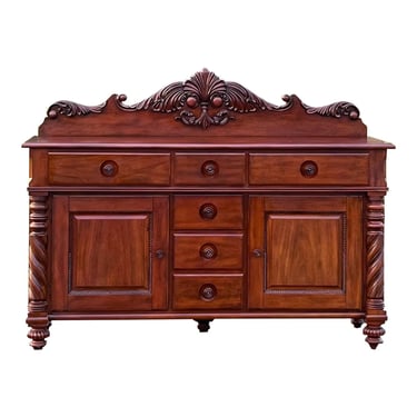 Rare Ethan Allen British Classics Carved Sideboard 