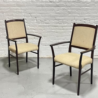 Danish Mid Century Modern ROSEWOOD DINING CHAIRS, a Pair 