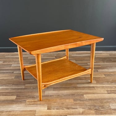 Mid-Century Modern Teak Two-Tier Side Table by Lane, c.1960’s 