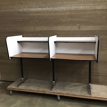 Double Library Carrel Desk (Tacoma)