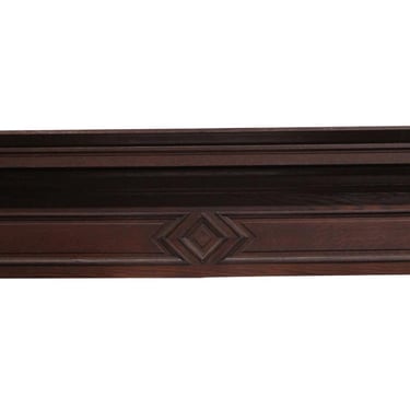 83.5 in. Carved Oak Header