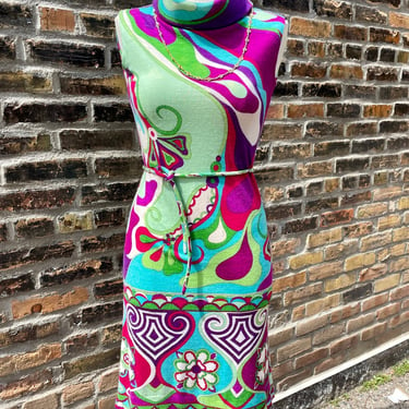 1960's Emilio Pucci Knit Shift Dress