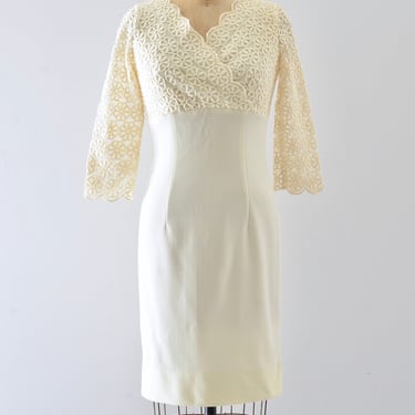 1960's Lace Dress / XS S