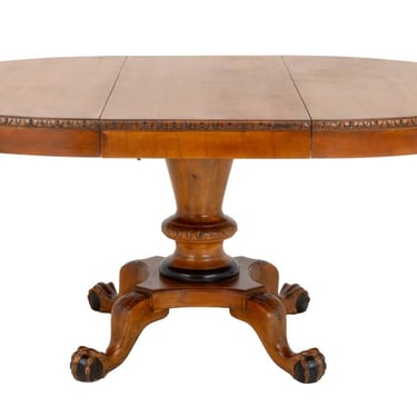 George II Style Parcel Ebonized Dining Table