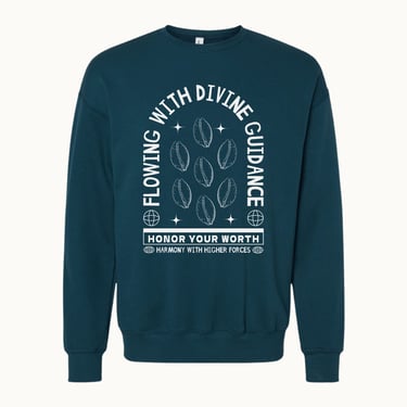 Divine Guidance Sweatshirt (Deep Blue)