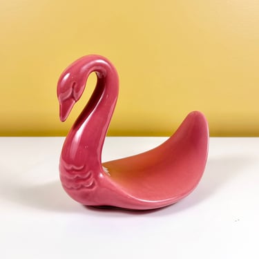 Pink Swan Towel Holder 
