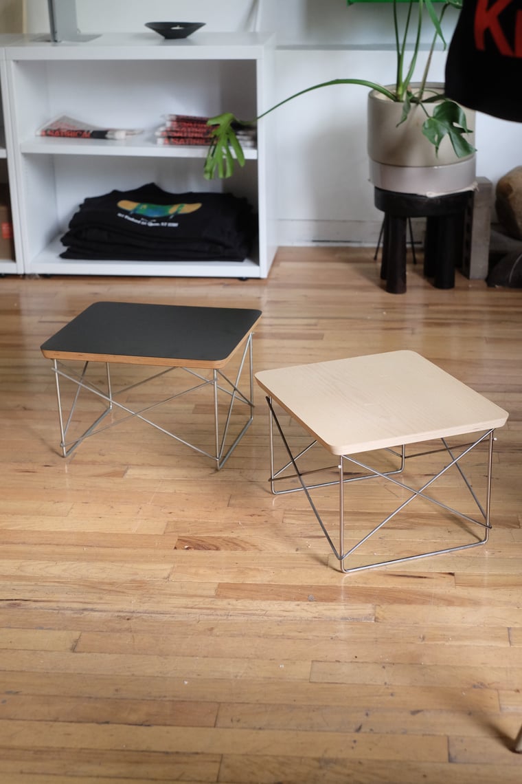 Herman Miller Ltr Eames For Herman Miller LTR Side Tables