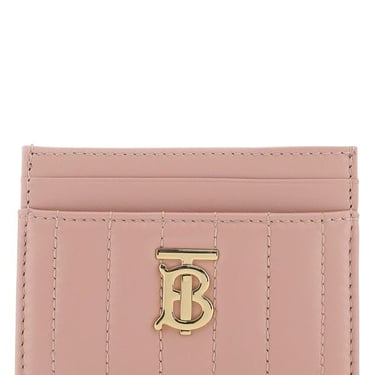 Burberry Woman Pink Nappa Leather Card Holder