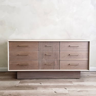 Natural Wood 6-Drawer Dresser 