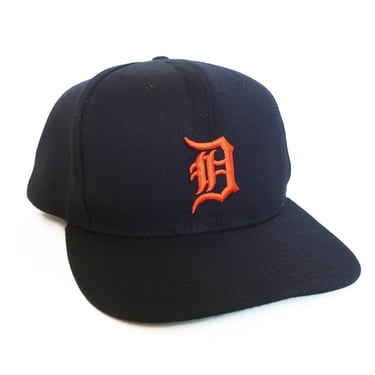 Detroit Tigers hat / 90s snapback / 1990s Detroit Tigers New Era Pro Model snapback baseball hat cap 