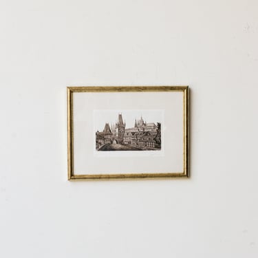 Medieval Village Print | Signed and Numbered