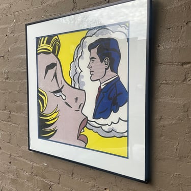 Lichtenstein Poster - glass cracked