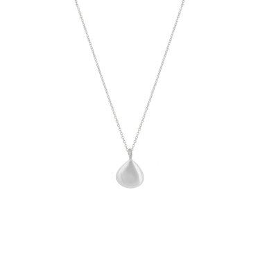 Philippa Roberts | small smooth puffy drop necklace