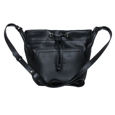 Clergerie Paris - Black Leather Bucket Bag