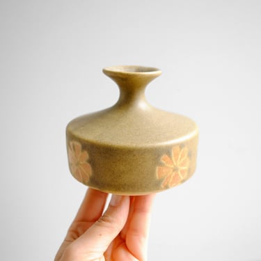 Vintage Otagiri Bud Flower Vase, Japanese Small Ceramic Flower Vase 
