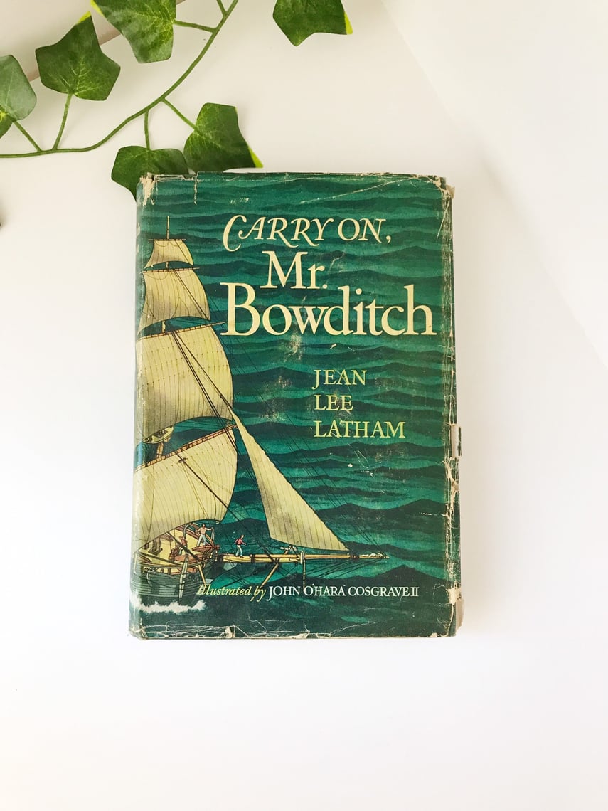 FIRST EDITION Carry On, Mr. Bowditch by Jean Lee Latham 1955 Fox