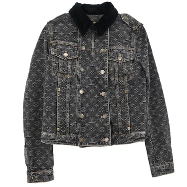 Louis Vuitton 2007 Denim Jacket Gray #36