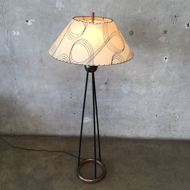 Mid Century Floor Lamp by Woodruff and Edwards