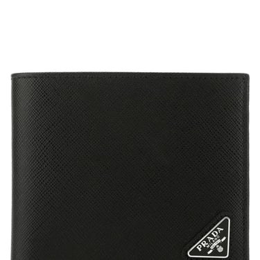 Prada Man Black Leather Wallet