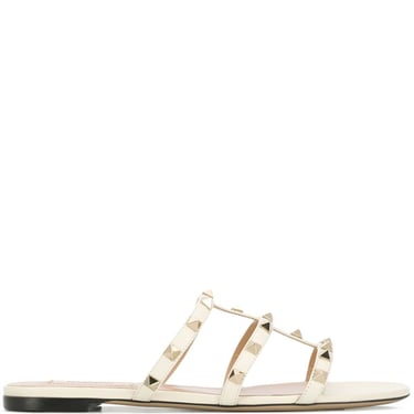 Valentino Garavani Women Rockstud Leather Sandals